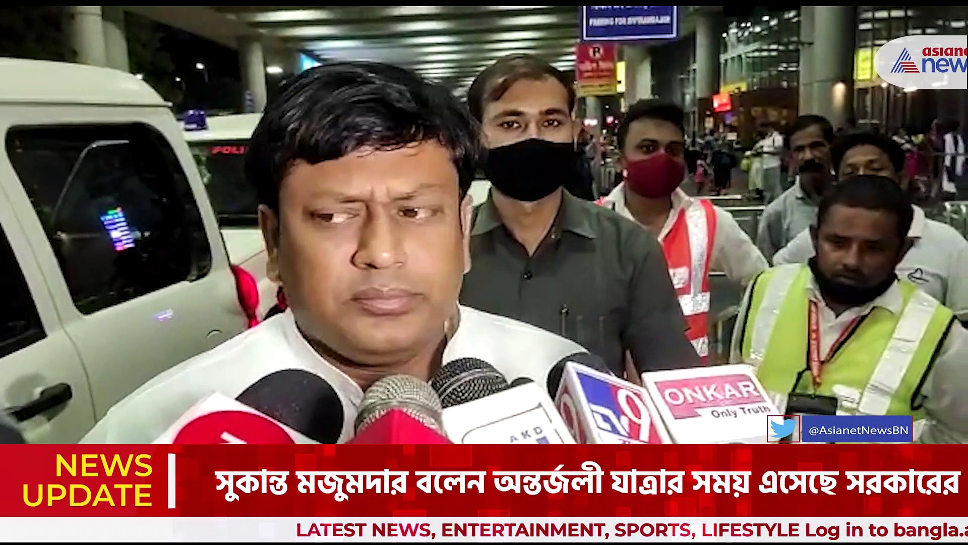 'অন্তর্জলী যাত্রার সময় এসেছে এই সরকারের' - মন্তব্য করলেন সুকান্ত মজুমদার