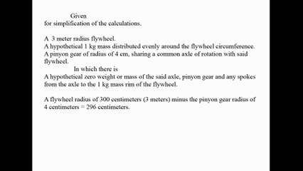 Rack and pinyon flywheel acceleration