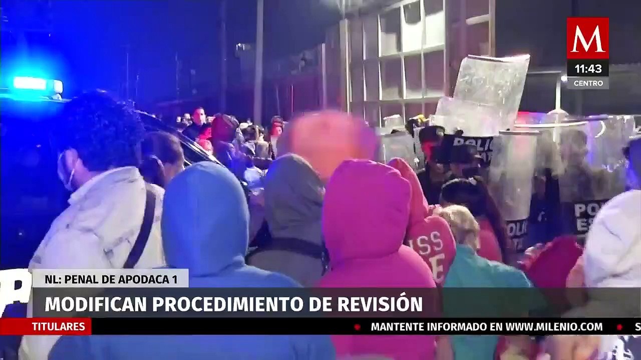 Modifican procedimiento de revisión en penal de Apodaca, Nuevo León