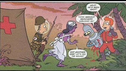 Futurama Comic Issue 4 Review Newbie's Perspective