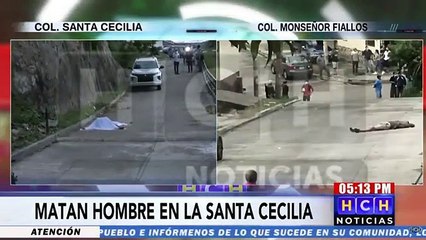 Acribillan a una persona en la colonia Santa Cecilia de la capital