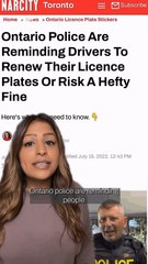 Failing To Renew Your Ontario License Plate Could Cost You $1000