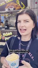 I Tried The Mac & Cheese Ice Cream At The Calgary Stampede