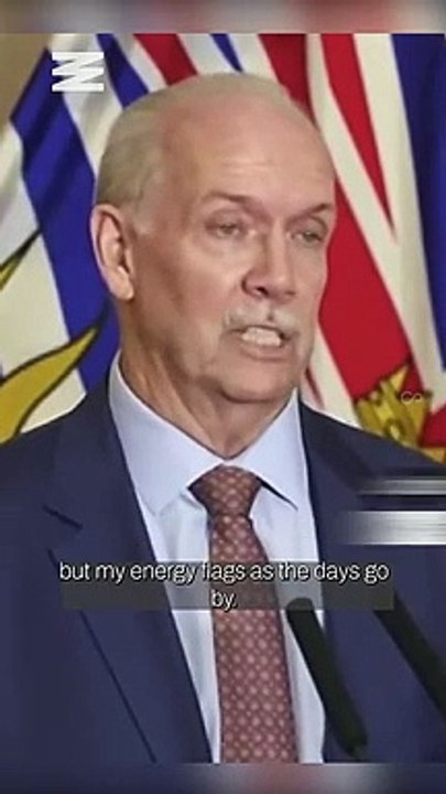 B.C. Premier Announces He's Stepping Down