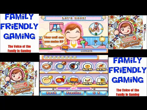 Cooking Mama 5 Bon Appetit! Lasagna