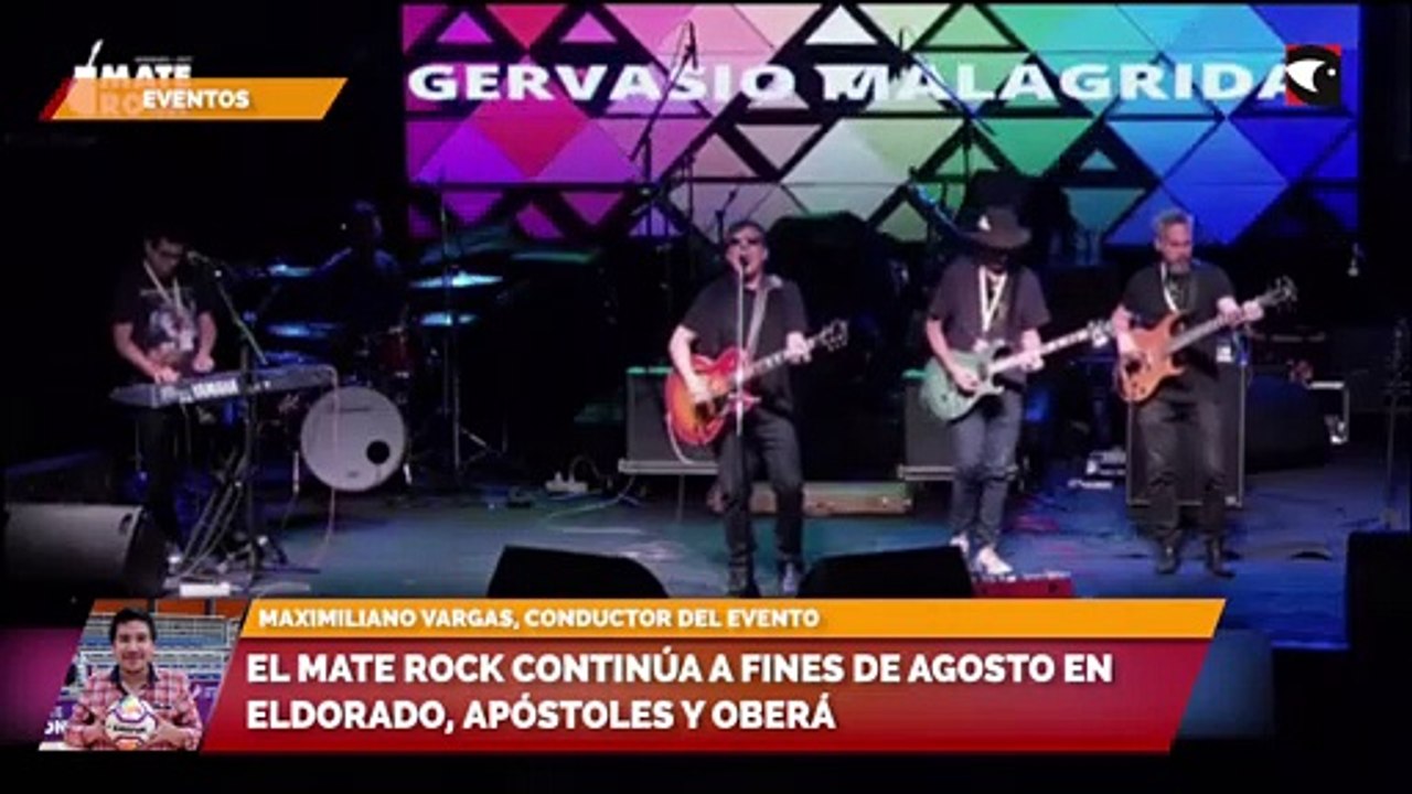 El Mate Rock continúa a fines de agosto en Eldorado, Apóstoles y Oberá
