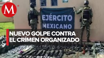 Detienen a tres personas con arsenal en Sahuayo, Michoacán