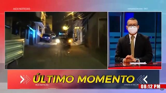 Desconocidos acribillan a una persona quien fue trasladado en una patrulla al HEU