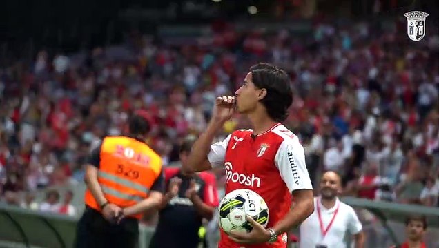 SC Braga - A primeira vez de Diego Lainez na Pedreira PorMais