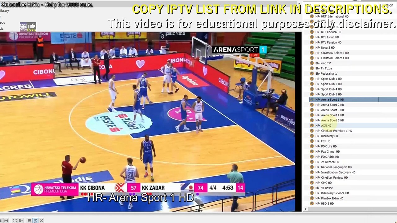 How to watch TV channels online free via IPTV LIST | Setup VLC player on PC-Laptop-SmartPhone