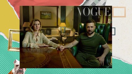 De la guerra a una revista, los Zelensky posan para Vogue - Almohadazo Casero
