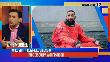 Will Smith rompe el silencio, pide disculpas a Chris Rock