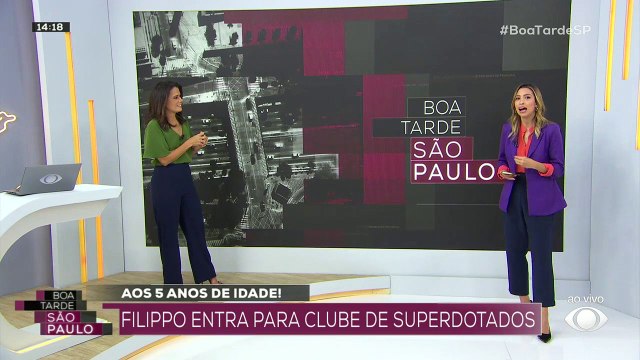 Aos 5 anos de idade, Filippo entra para o Clube de Superdotados