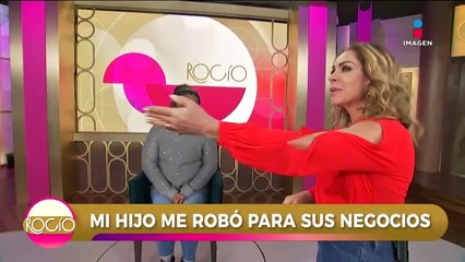 'Mi hijo me robó para invertir en negocios turbios'