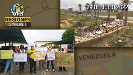 Noticias Regiones de Venezuela hoy - Viernes 29 de Julio de 2022 | VPItv