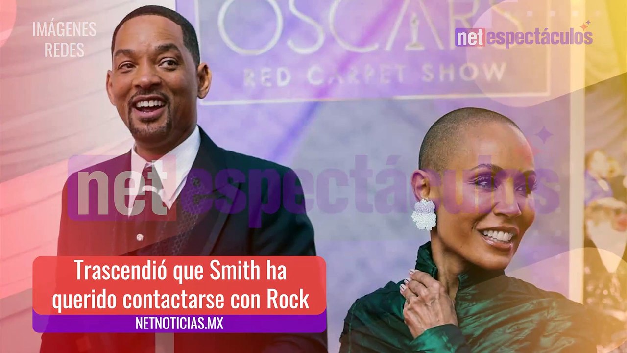 Will Smith se disculpó con Chris Rock