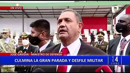 Gavidia sobre exclusión de excomandos Chavín de Huántar: marcharon 5 mil hombres, no se podía más