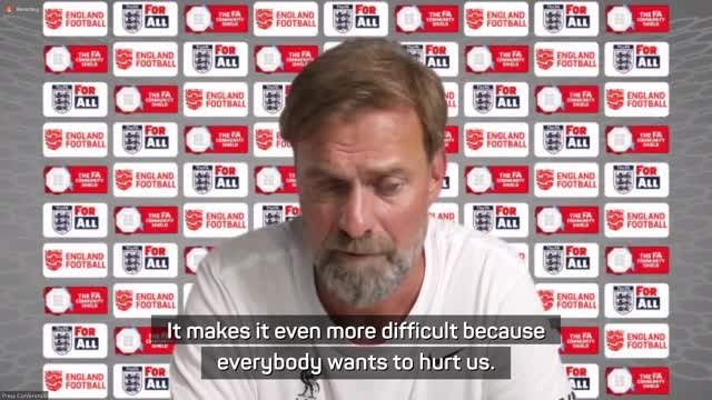 Klopp expects teams to raise their levels against Liverpool this season