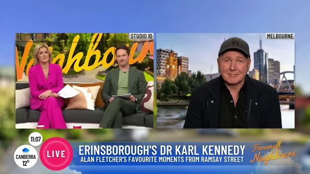 Celebrating Neighbours with Alan Fletcher _ Studio 10