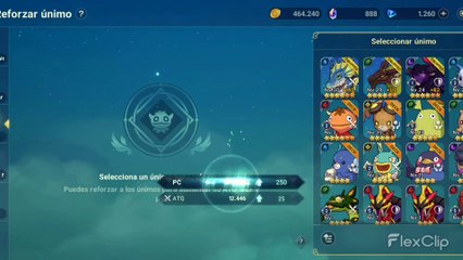 Ni no Kuni potenciando unimos y batalla de unimos.