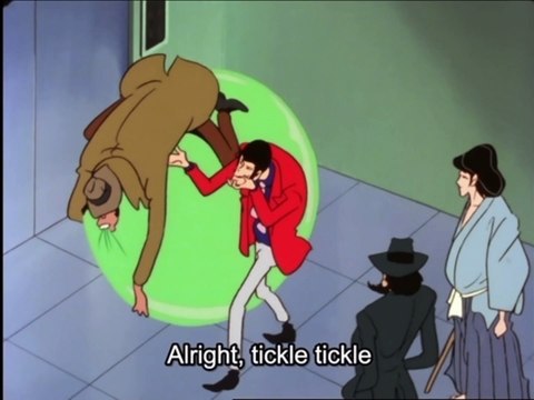 Zenigata Getting Tickled for 2 Minutes Straight