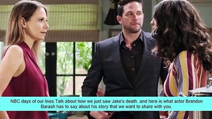 NBC Breaking news_ Brandon Barash teases his story, revealing full of surprises