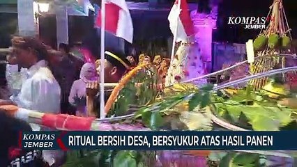 Kirab Ratusan Gunungan Hasil Bumi Peringati Satu Suro