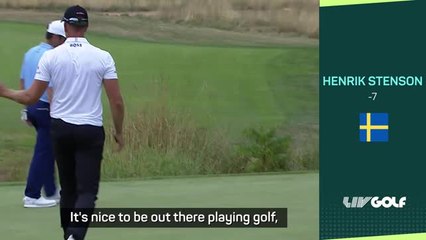 Co-leader Stenson relieved to focus on golf