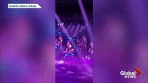 Giant screen falls on performers at Hong Kong concert, 2 dancers injured