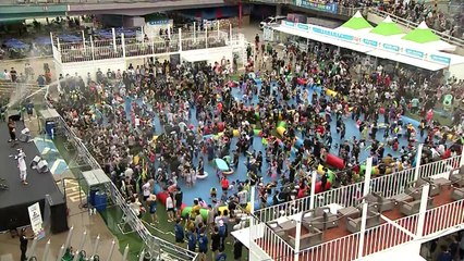 [날씨] '무더위야 가라' 장흥 물 축제 개막 / YTN