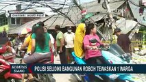 Dugaan Kelalaian, Polisi Turun Tangan Selidiki Bangunan Roboh di Johar Baru yang Tewaskan 1 Orang!