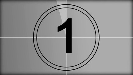 5 second countdown with sound effect