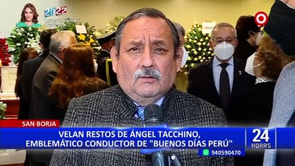 El último adiós a Ángel Tacchino: restos mortales serán cremados mañana sábado