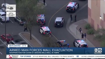 Reports of man with a gun at Arizona Mills prompts police to clear mall