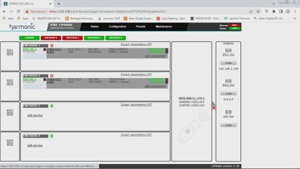 MULTIPLE CHANNEL PER CARRIER ENCODER HARMONIC VIBE CP9000 MCPC