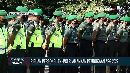 Ma'ruf Amin Akan Buka ASEAN Para Games 2022 di Solo, 1.400 Personel TNI-Polri Siap Amankan Acara!