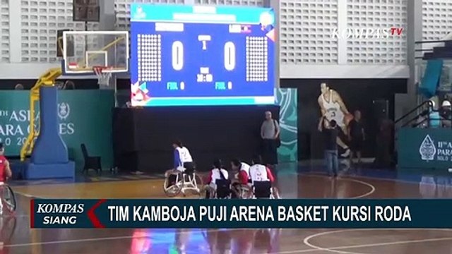 Tim Kamboja Basket Kursi Roda Puji Sritex Arena Hingga Tim CP Football Targetkan Medali Emas!