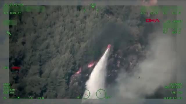 Son dakika haberi: MARMARİS İÇMELER ORMAN YANGINI KONTROL ALTINA ALINDI