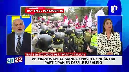 Tello sobre exclusión de Comando Chavín de Huántar: “Somos historia viva, merecíamos una invitación”