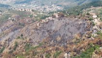 Massarosa (LU) - Incendi boschivi, ricognizione dei droni (30.07.22)