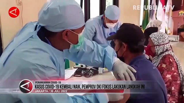 Covid Meningkat, Pemprov DKI Jakarta Gencarkan Vaksinasi dan Prokes