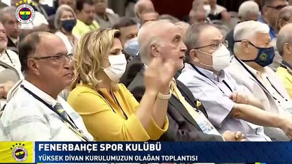 Fenerbahçe üyesinden kürsüde Zelenski sloganı!