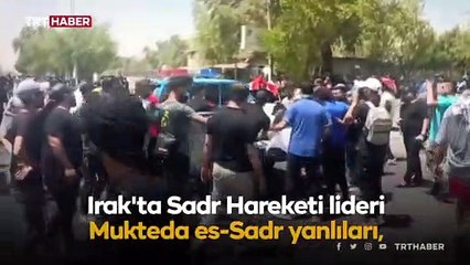 Irak'ta gerilim yükseliyor: Göstericiler meclis binasına girdi