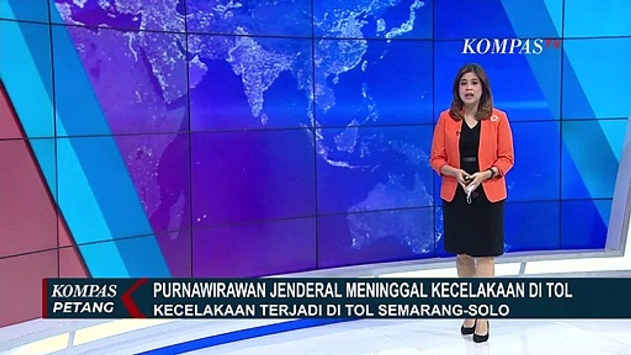 Detik-Detik Purnawirawan Jenderal TNI AL Meninggal Kecelakaan di Tol Semarang - Solo