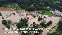 Halálos áldozatai is vannak az árvíznek Kentuckyban