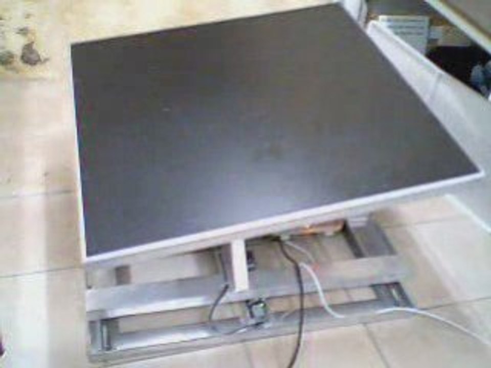 Plate-forme instable motorisée