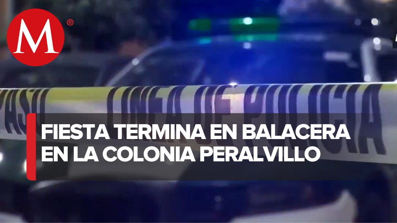 Se reporta balacera en una fiesta de la Colonia Peralvillo en CdMx