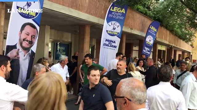 Salvini a Firenze: Sento tanta voglia di cambiamento. Sapremo dare risposte a tutti