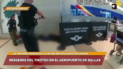Imágenes del tiroteo en el Aeropuerto de Dallas
