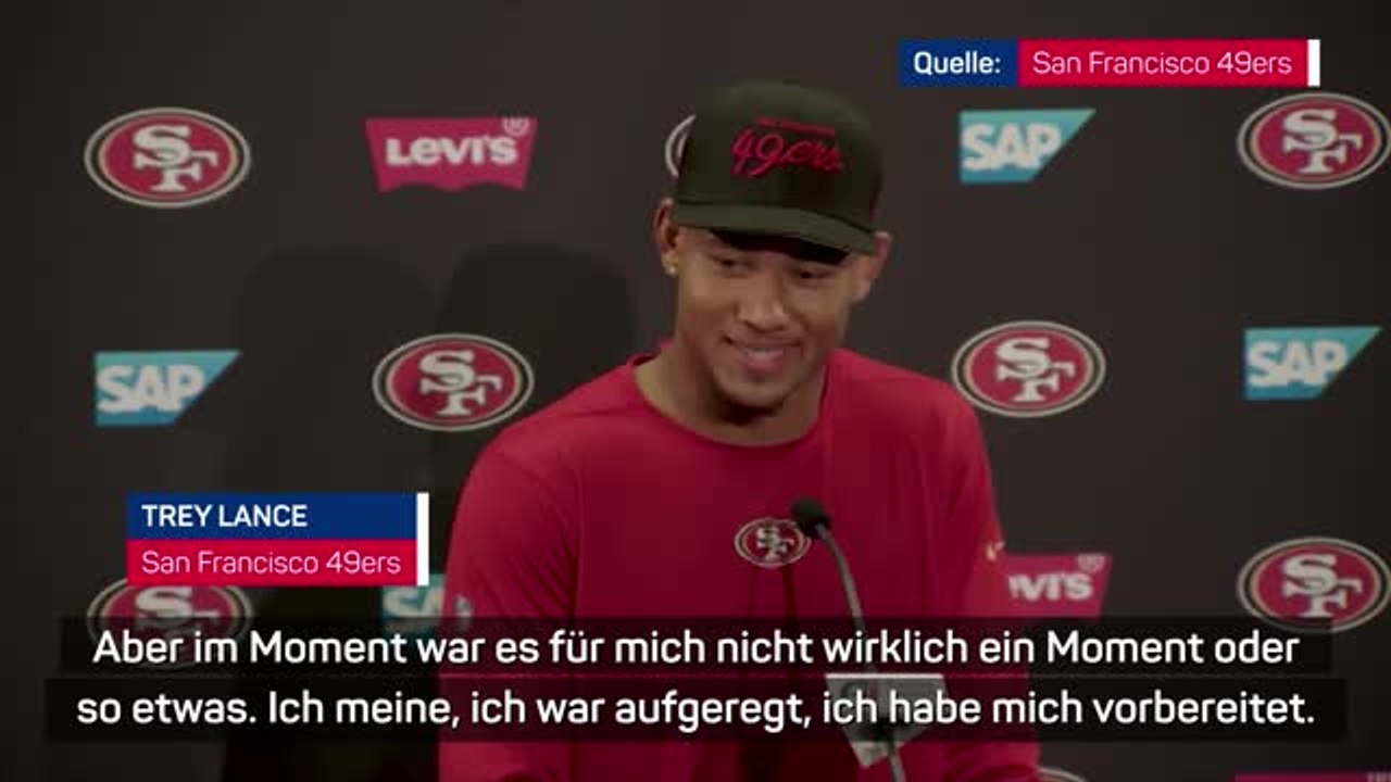 Lance lobt garoppolo: "großer anführer"